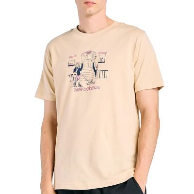 New Balance - T-shirt męski wiosenny ze sklepu: streetstyle24.pl w kategorii: T-shirty męskie - zdjęcie E12E2BE-C1C-9438_3243830