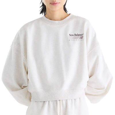 Bluza damska gładka sportowa New Balance ze sklepu: streetstyle24.pl w kategorii: Bluzy damskie - zdjęcie E12E2BE-C1C-9438_3243987