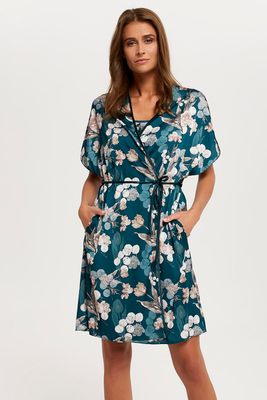 Italian Fashion - Szlafrok damski casual ze sklepu: kontri.pl w kategorii: Szlafroki damskie - zdjęcie E1A5966-47C-7221_23061