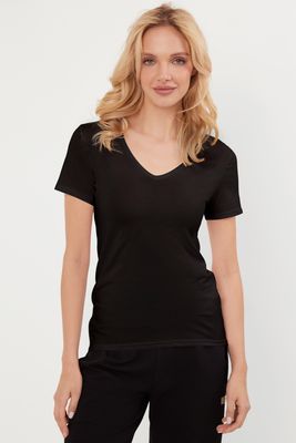 Bluzka damska na wiosnę Italian Fashion ze sklepu: kontri.pl w kategorii: Bluzki damskie - zdjęcie E1A5966-47C-7221_32920