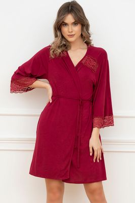 Szlafrok damski Italian Fashion ze sklepu: kontri.pl w kategorii: Szlafroki damskie - zdjęcie E1A5966-47C-7221_33769