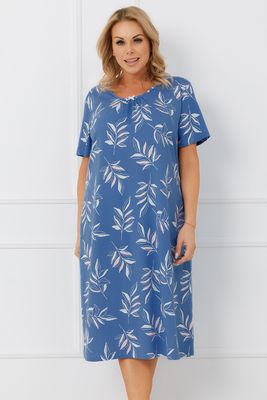 Koszula nocna w stylu klasycznym Italian Fashion ze sklepu: kontri.pl w kategorii: Koszule nocne - zdjęcie E1A5966-47C-7221_40295