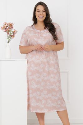 Koszula nocna w nadruki Italian Fashion ze sklepu: kontri.pl w kategorii: Koszule nocne - zdjęcie E1A5966-47C-7221_40304