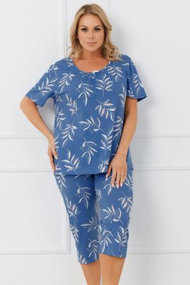 Piżama w nadruki Italian Fashion ze sklepu: kontri.pl w kategorii: Piżamy damskie - zdjęcie E1A5966-47C-7221_40311