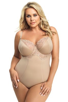 Body damskie z haftem Gorsenia ze sklepu: kontri.pl w kategorii: Body damskie - zdjęcie E1A5966-47C-7221_6188