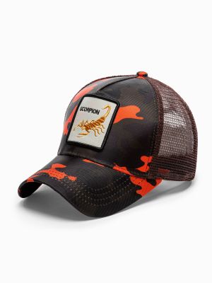 Czapka z daszkiem męska w stylu młodzieżowym ze sklepu: Edoti w kategorii: Czapki z daszkiem męskie - zdjęcie F4E56DB-49F-8620_H110