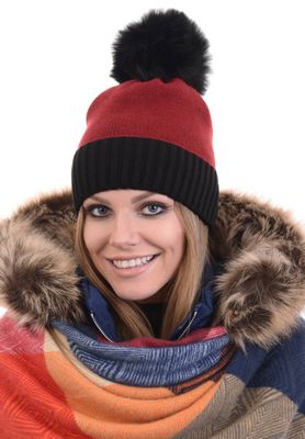 Czapka zimowa damska casual ze sklepu: brendi.pl w kategorii: Czapki zimowe damskie - zdjęcie F54D50D-7D8-4379_6431