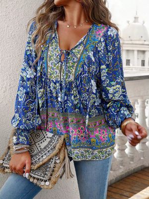 Bluzka damska boho Intimica ze sklepu: Intimica.pl w kategorii: Bluzki damskie - zdjęcie WP-ADS-RTKIFPPPR_9260963332425