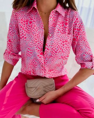 Koszula damska casual wiosenna Intimica ze sklepu: Intimica.pl w kategorii: Koszule damskie - zdjęcie WP-ADS-RTKIFPPPR_9267905560905