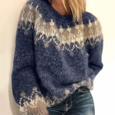 Sweter damski casual Intimica ze sklepu: Intimica.pl w kategorii: Swetry damskie - zdjęcie WP-ADS-RTKIFPPPR_9282011824457