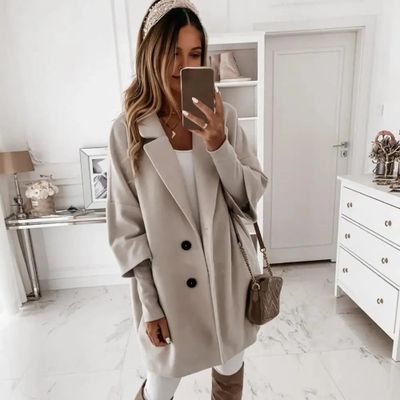 Płaszcz damski casual Intimica ze sklepu: Intimica.pl w kategorii: Płaszcze damskie - zdjęcie WP-ADS-RTKIFPPPR_9298574868809