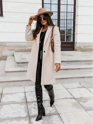 Płaszcz damski casual jesienny Intimica ze sklepu: Intimica.pl w kategorii: Płaszcze damskie - zdjęcie WP-ADS-RTKIFPPPR_9302976430409