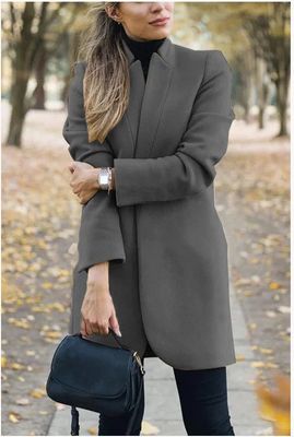 Płaszcz damski casual Intimica ze sklepu: Intimica.pl w kategorii: Płaszcze damskie - zdjęcie WP-ADS-RTKIFPPPR_9307302723913