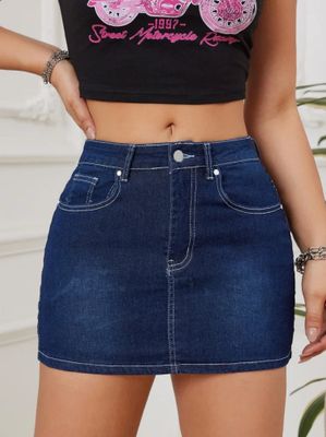 Spódnica na lato casual Intimica ze sklepu: Intimica.pl w kategorii: Spódnice - zdjęcie WP-ADS-RTKIFPPPR_9434630914377