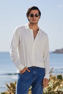 Koszula męska na wiosnę ze sklepu: Jemiol w kategorii: Koszule męskie - zdjęcie WP-ADS-TCXUI-55W_7043