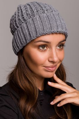 Czapka zimowa damska BE Knitwear ze sklepu: Cudmoda w kategorii: Czapki zimowe damskie - zdjęcie WP-ADS-ZJHDFTVFS_10541