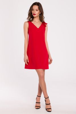 Makover - Sukienka elegancka ze sklepu: Cudmoda w kategorii: Sukienki - zdjęcie WP-ADS-ZJHDFTVFS_14157