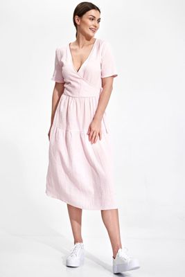 Sukienka casual wiosenna FIGL ze sklepu: Cudmoda w kategorii: Sukienki - zdjęcie WP-ADS-ZJHDFTVFS_14635