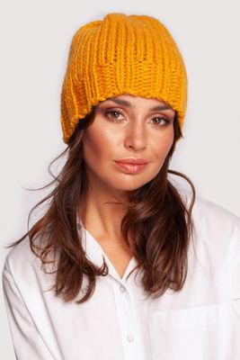 Czapka zimowa damska casualowa na wiosnę BE Knitwear ze sklepu: Cudmoda w kategorii: Czapki zimowe damskie - zdjęcie WP-ADS-ZJHDFTVFS_15019