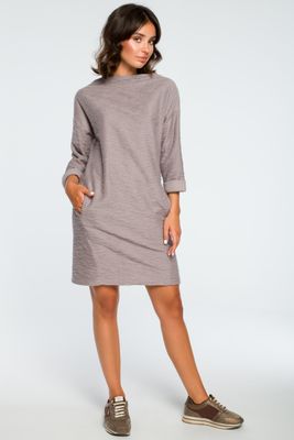BeWear - Sukienka oversize'owa ze sklepu: Cudmoda w kategorii: Sukienki - zdjęcie WP-ADS-ZJHDFTVFS_2155