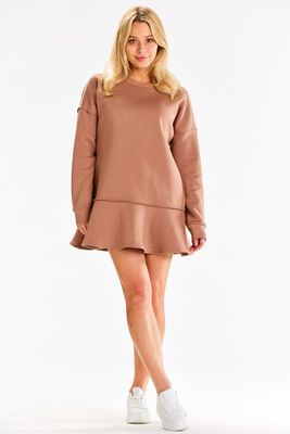 Sukienka oversize'owa na wiosnę INFINITE YOU ze sklepu: Cudmoda w kategorii: Sukienki - zdjęcie WP-ADS-ZJHDFTVFS_25470