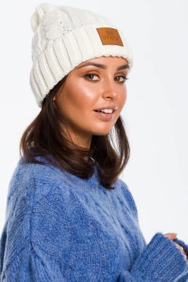 Czapka zimowa damska casual BE Knitwear ze sklepu: Cudmoda w kategorii: Czapki zimowe damskie - zdjęcie WP-ADS-ZJHDFTVFS_32494
