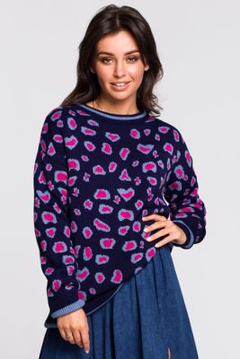 BE Knitwear - Sweter damski na zimę ze sklepu: Cudmoda w kategorii: Swetry damskie - zdjęcie WP-ADS-ZJHDFTVFS_4285