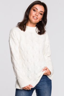 Sweter damski na zimę BE Knitwear ze sklepu: Cudmoda w kategorii: Swetry damskie - zdjęcie WP-ADS-ZJHDFTVFS_4656