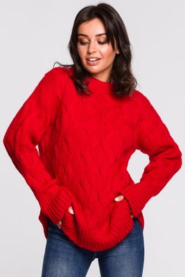 Sweter damski zimowy BE Knitwear ze sklepu: Cudmoda w kategorii: Swetry damskie - zdjęcie WP-ADS-ZJHDFTVFS_4659