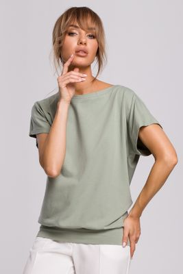 Moe - Bluzka damska wiosenna casual ze sklepu: Cudmoda w kategorii: Bluzki damskie - zdjęcie WP-ADS-ZJHDFTVFS_9433