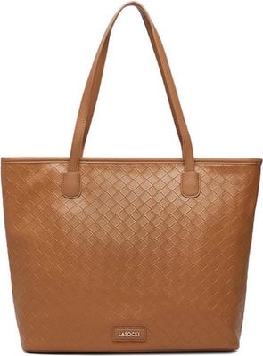 Shopper bag zimowy Lasocki ze sklepu: ccc.eu w kategorii: Torby Shopper bag - zdjęcie WP-CCC-G202M-SEF_5907964076605