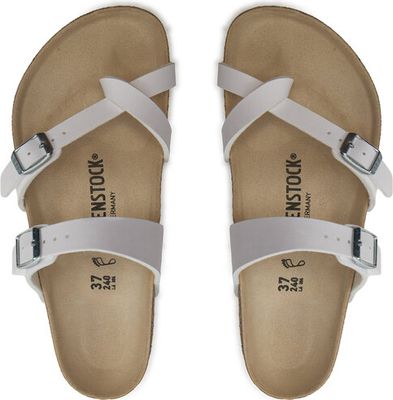 BIRKENSTOCK - Klapki damskie na lato ze sklepu: eobuwie.pl w kategorii: Klapki damskie - zdjęcie WP-EBWP-9KUZS-09B_0000199608117