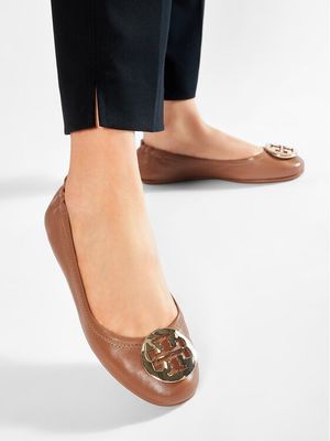 Tory Burch - Balerinki wiosenne ze sklepu: eobuwie.pl w kategorii: Balerinki - zdjęcie WP-EBWP-9KUZS-09B_0000200793528