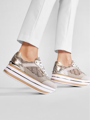 Guess - Buty sportowe damskie na wiosnę ze sklepu: eobuwie.pl w kategorii: Buty sportowe damskie - zdjęcie WP-EBWP-9KUZS-09B_0000207901865
