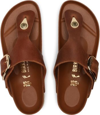 BIRKENSTOCK - Klapki damskie na lato ze sklepu: eobuwie.pl w kategorii: Klapki damskie - zdjęcie WP-EBWP-9KUZS-09B_0000207998186