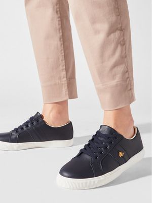 Trampki damskie wiosenne LAUREN RALPH LAUREN ze sklepu: eobuwie.pl w kategorii: Trampki damskie - zdjęcie WP-EBWP-9KUZS-09B_0000208880329