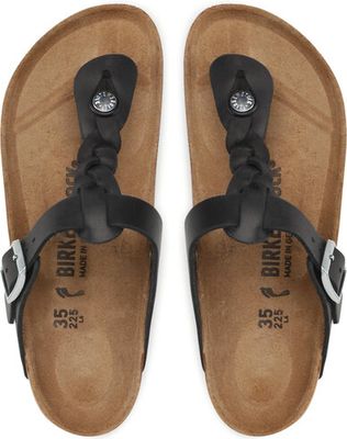 BIRKENSTOCK - Klapki damskie na lato ze sklepu: eobuwie.pl w kategorii: Klapki damskie - zdjęcie WP-EBWP-9KUZS-09B_0000209738124