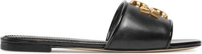 Klapki damskie na lato Tory Burch ze sklepu: eobuwie.pl w kategorii: Klapki damskie - zdjęcie WP-EBWP-9KUZS-09B_0000300145524