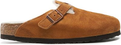 Kapcie męskie zimowe BIRKENSTOCK ze sklepu: eobuwie.pl w kategorii: Kapcie męskie - zdjęcie WP-EBWP-9KUZS-09B_0000300794333