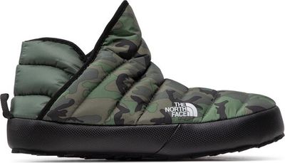 Kapcie męskie sportowy z nadrukami The North Face ze sklepu: eobuwie.pl w kategorii: Kapcie męskie - zdjęcie WP-EBWP-9KUZS-09B_0000301253167