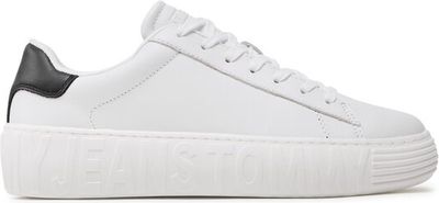 Tommy Jeans - Buty sportowe męskie wiosenne ze sklepu: eobuwie.pl w kategorii: Buty sportowe męskie - zdjęcie WP-EBWP-9KUZS-09B_0000301946588