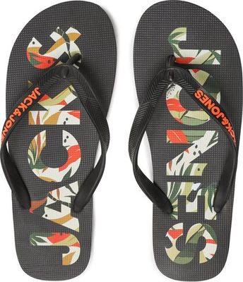 Klapki męskie na lato Jack & Jones ze sklepu: eobuwie.pl w kategorii: Klapki męskie - zdjęcie WP-EBWP-9KUZS-09B_0000302144105