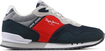Buty sportowe dziecięce na wiosnę Pepe Jeans ze sklepu: eobuwie.pl w kategorii: Buty sportowe dziecięce - zdjęcie WP-EBWP-9KUZS-09B_0000302265442