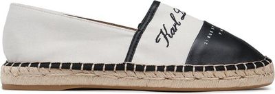 Karl Lagerfeld - Espadryle damskie ze sklepu: eobuwie.pl w kategorii: Espadryle damskie - zdjęcie WP-EBWP-9KUZS-09B_0000302388899