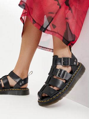 Sandały damskie na lato Dr Martens ze sklepu: eobuwie.pl w kategorii: Sandały damskie - zdjęcie WP-EBWP-9KUZS-09B_0000302620500