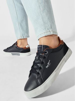 Buty sportowe dziecięce na wiosnę Pepe Jeans ze sklepu: eobuwie.pl w kategorii: Buty sportowe dziecięce - zdjęcie WP-EBWP-9KUZS-09B_0000302866298