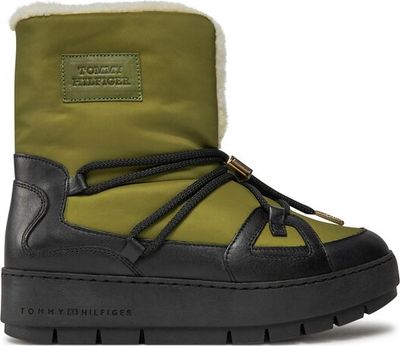 Tommy Hilfiger - Śniegowce damskie zimowe ze sklepu: eobuwie.pl w kategorii: Śniegowce damskie - zdjęcie WP-EBWP-9KUZS-09B_0000303069322