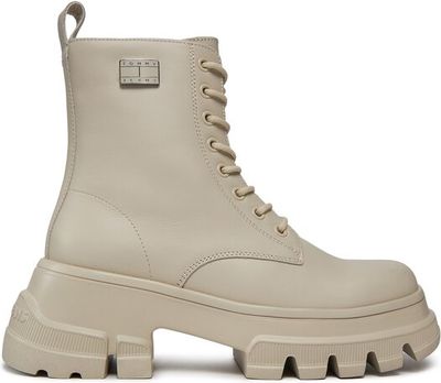Workery damskie wiosenne Tommy Jeans ze sklepu: eobuwie.pl w kategorii: Workery damskie - zdjęcie WP-EBWP-9KUZS-09B_0000303448479
