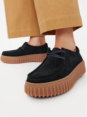 Clarks - Półbuty damskie jesienne ze sklepu: eobuwie.pl w kategorii: Półbuty damskie - zdjęcie WP-EBWP-9KUZS-09B_0000303499594