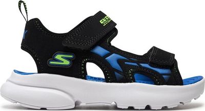 Sandały dziecięce na lato Skechers ze sklepu: eobuwie.pl w kategorii: Sandały dziecięce - zdjęcie WP-EBWP-9KUZS-09B_0000303649807